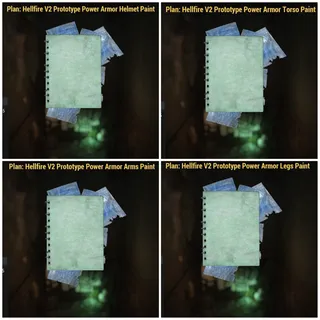 Hellfire V2 Prototype Power Armor Paint Set