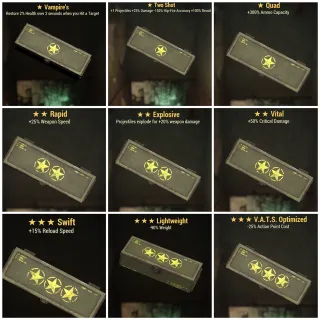 Custom Weapon Mod Box Bundle