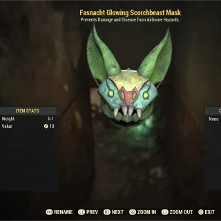 Glowing Scorchbeast Mask