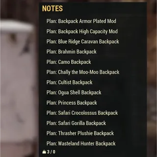 Backpack Plan Bundle 🎒