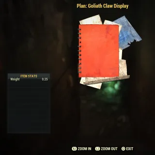 Goliath Claw Display