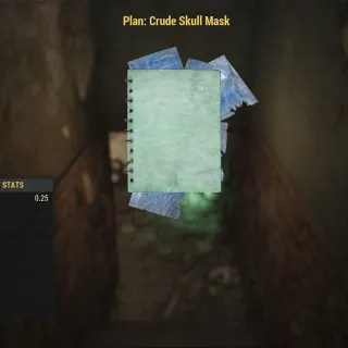 Crude Skull Mask Plan