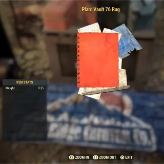 Vault 76 Rug Plan