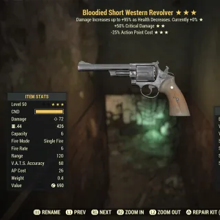 B5025 Western Revolver