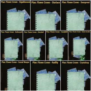 Flower Crown Plan Bundle 🌸👑