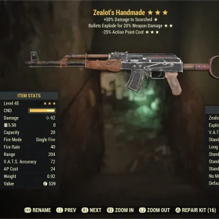 Zealot's E25 Handmade