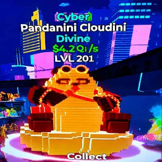 Pandanini Cloudini 4.2 Qi/s LVL 201 GO UP FOR BRAINROTS