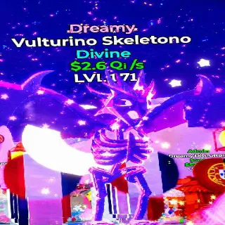 Vulturino Skeletono 2.6Qi/s Go Up For Brainrots