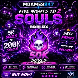 50K Souls Five Nights TD 2 | Instant Delivery