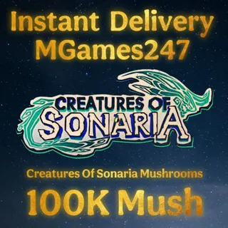100K SHOOMS | Mushrooms - Creatures Of Sonaria