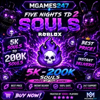 50000(50K) Souls | Five Nights TD 2 | FNTD