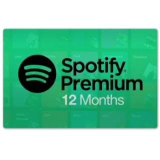 Spotify Premium 12 Months Subscription individual (Global)