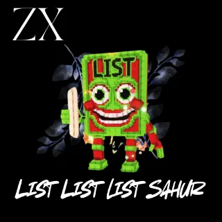 List List List Sahur