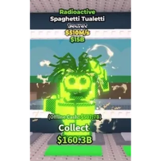 Radioactive Spaghetti Tualetti