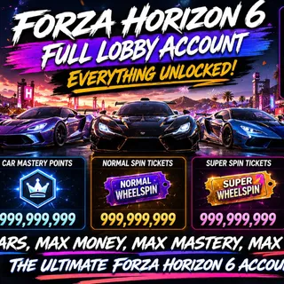 FH6 Maxed Mod Acc