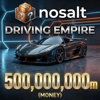 Driving Empire | Cash 500-550M | Unverifired