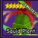 Squid plant | garden tower defense