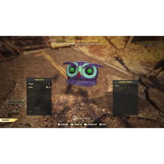 Glowing Owl Mask