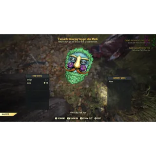 Glowing Veggie Man Mask