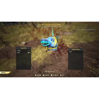 Glowing Unicorn Mask