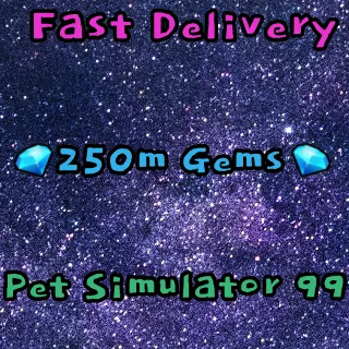 250m Gems PS99