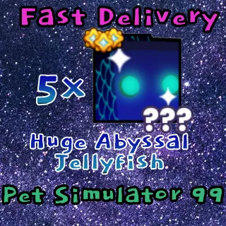 5x Huge Abyssal Jellyfish PS99