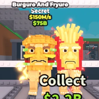 BURGURO AND FRYURU 150M/s - STEAL A BRAINROT
