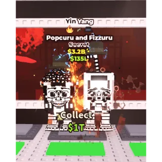 3.2B/s YIN YANG POPCURU AND FIZZURU - Steal a brainrot
