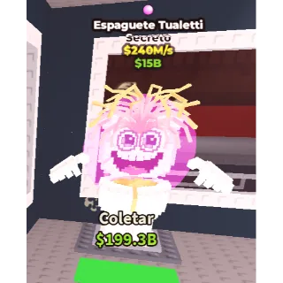 Spaguetti Tualetti 240M/s - Steal a Brainrot