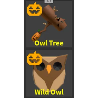  Flee the Facility – Owl Tree Set (FTF)