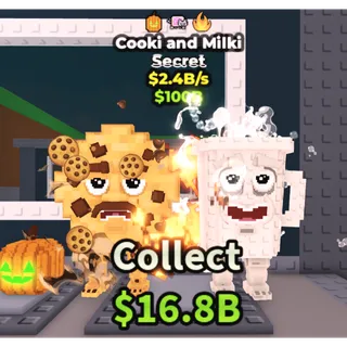 COOKI AND MILKI 2.4B/s (3 BEST TRAIT) - STEAL A BRAINROT