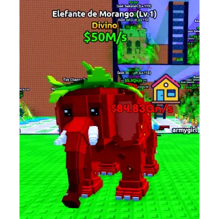 Strawberry elephant  - Escape Tsunami For Brainrots!