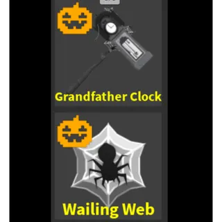  Flee the Facility - GrandFhater Clock set (FTF)