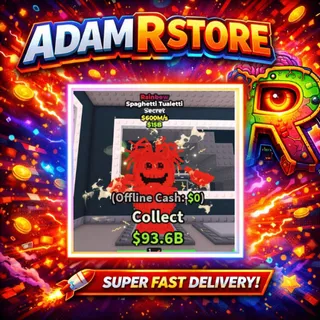 RAINBOW SPAGUETTI TUALETTI 600M/s - STEAL A BRAINROT