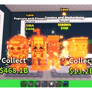 ⚡🧠 POPCURU AND FIZZURU LAVA 1B + GARAMA AND MADUNDUNG LAVA 550M💰⚡🧠 STEAL A BRAINROT