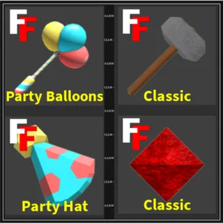 Party Balloons - Classic - Flee the Facility (Roblox)