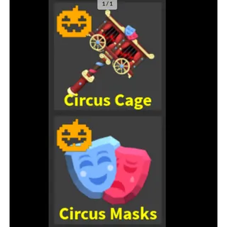  Flee the Facility – Circus Cage Set (FTF)