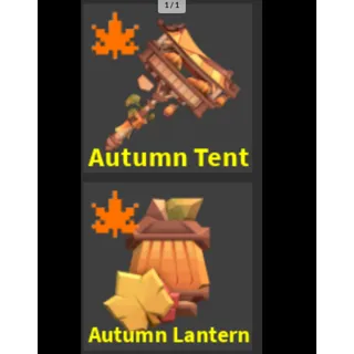 Flee the Facility – Autumn Tent Set (FTF)