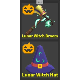  Flee the Facility – Lunar Witch Broom Set (FTF)