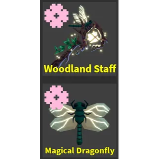 WOODLAND STAFF SET