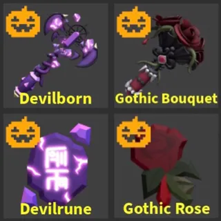 Devilborn set + Gothic Bouquet set (FTF)