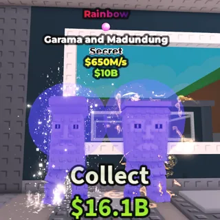 ⚡🧠 GARAMA AND MADUNDUNG RAINBOW 650M💰🔥- STEAL A BRAINROT