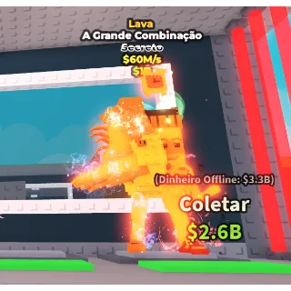 LA GRANDE COMBINASION LAVA 60M/s - STEAL A BRAINROT