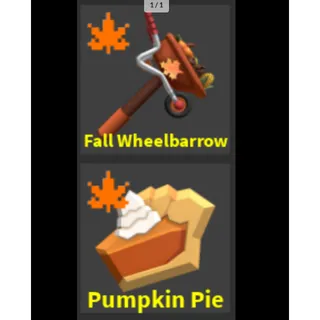Flee the Facility – Fall Wheelbarrow Set (FTF)