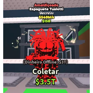 Spaguetti Tualetti cursed 540M/s - STEAL A BRAINROT 