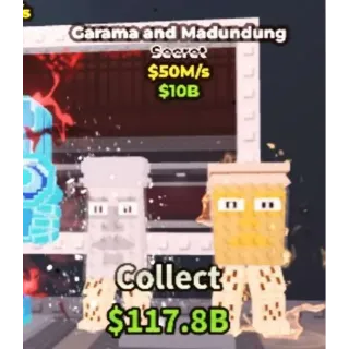 Garama and Madundung 50M/s 