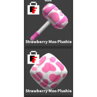 STRAWBERRY MOO PLUSHIE - FTF