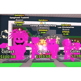 3x rainbow - STEAL A BRAINROT