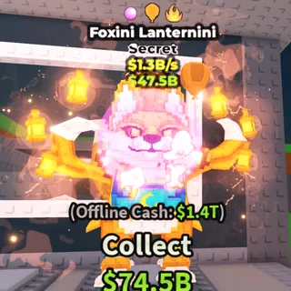  FOXINI LANTERNINI 1.3B/s - STEAL A BRAINROT FAST DELIVERY