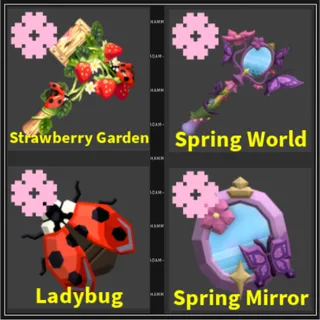 strawberry Garden - Spring World - Flee the Facility (Roblox)